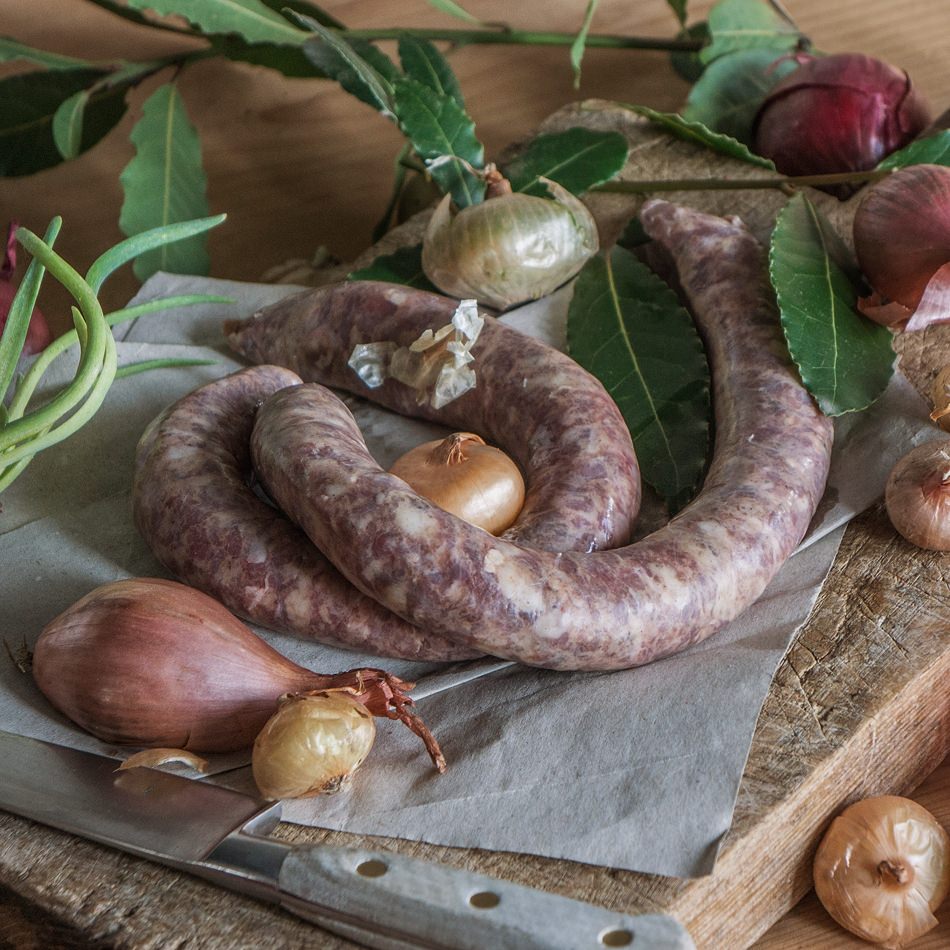Weiderind Bratwurst